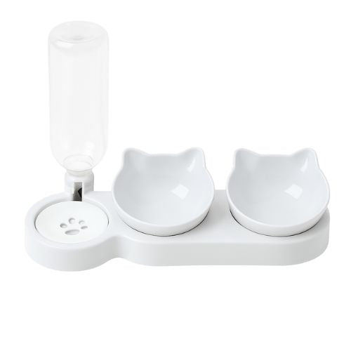 Pote 3 em 1 Ergônico para Gatos