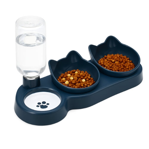 Pote 3 em 1 Ergônico para Gatos